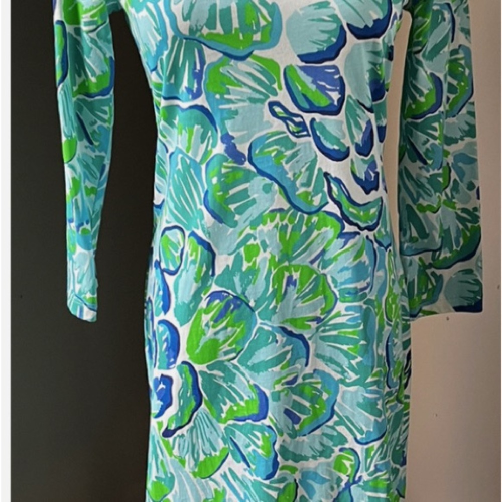 Vibrant Floral Long Sleeve Dress